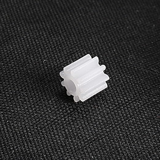 uxcell 20pcs Plastic Gears 9 Teeth Model 092A Reduction Gear Plastic Worm Gears for RC Car Robot Motor