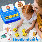 Educational Toys for 3 4 5 Year Old Boys Gift, Matching Letter Game Preschool ABC Learning Toys for Kids Ages 4-8 Years, Christmas Birthday Gifts for 3-6 Year Old Boys Toddler Toys Age 2-4