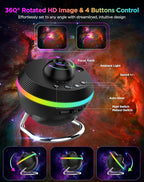Star Projector, 13 in 1 HD Planetarium Galaxy Projector for Bedroom, Star Projector Galaxy Light with Timer, Meteor & RGB Lighting Effects, Space Night Light Projector for Kids, Adults