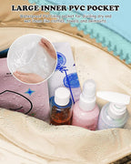 Duffle Bag, Weekender Bags for Girl，Gift for Everyone-Initial Overnight Bag with Wet Pocket，Lightweight Dance Bags Personalized Gymnastics bag with Makeup Pouch