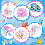 LAWOHO 6 Pack Slimes, Pink & Blue Slime Kit for Kids Ages 4-12 with Cloud, Butter & Water Slime, Non-Sticky Soft Sensory Toys, Slime Party Favors, Goodie Bag Stuffers for Girls & Boys Birthday Gifts