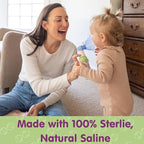 Boogie Micro-Mist Saline Inhaler, Baby Nose Congestion Relief, Nasal Spray for Kids, Pediatrician Recommended, 1.7oz Unscented - Pack of 1