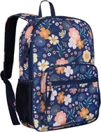 Wildkin ECO rPET Kids Backpack – Recycled, Padded, Adjustable for School & Travel – Wildflower Bloom
