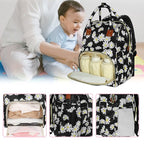 Femuar Diaper Bag Backpack Multifunction Maternity Diaper Bag for Baby Girls & Boys Large Capacity Travel Nappy Bags