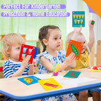 Food Flashcards, 50 Double-Sided Cards, Veggies, Fruits, Snacks, Desserts, Grain Cards Educational Learning Tools for Preschool and Toddlers Learning (2 Reclosable Rings Attached)