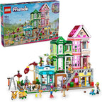 LEGO Friends Heartlake City Apartments and Stores Dollhouse - Toy Building Set for Kids, Girls and Boys, Ages 12+ - Gift Ideas for Birthday - with 7 Minidolls, a Micro-Doll, and More - 42670