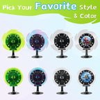 STEM DIY Toys Hand Assembly Electronic Spin The Wheel | Science Craft Kit for Kids Ages 8-9-10-11-12-13-14-15+ Years Old | Educational Gifts for Boys&Girls | Video Guide | (Fire Wheel-Phantom Color)