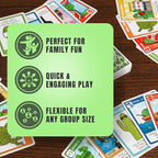 What's The Point? The Cactus Card Game - A Fun and Strategic Game for Families, Perfect for Family Play Night, Easy to Learn, Portable for Travel, and Ideal for Players of All Ages