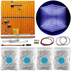 Mini 3D Led Cube DIY Electronics Kit Soldering Project Kit (3D16MINI-ALLBLUE-KIT)