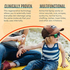 Active Skin Repair Kids First Aid Spray - Non-Toxic & Natural Kids Antiseptic Formula for Minor Cuts, Wounds, Scrapes, Rashes, Sunburns, and Other Skin Irritations (3oz Spray)