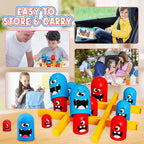 Tic Tac Toe Game: Kids’ Board Game Nesting Tic Tac Toe Strategic Board Game for Kids and Adults, Strategy Head to Head Games Boosts Logical Thinking Suitable Party Family Tabletop Games