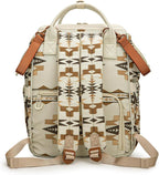 Wrangler Diaper Bag Backpacks Western Backpack Purses Multi-function Baby Bags for Mom with Waterproof Changing Pad & Pacifier Case