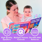 Nursery Rhymes: Musical Toys & Interactive Sound Book for Toddlers 1-3, Baby’s First Year Music Book Gift, Singing Book for 1 Year Old Toddler & Kids, Nursery Rhymes Musical Books & Educational Toy