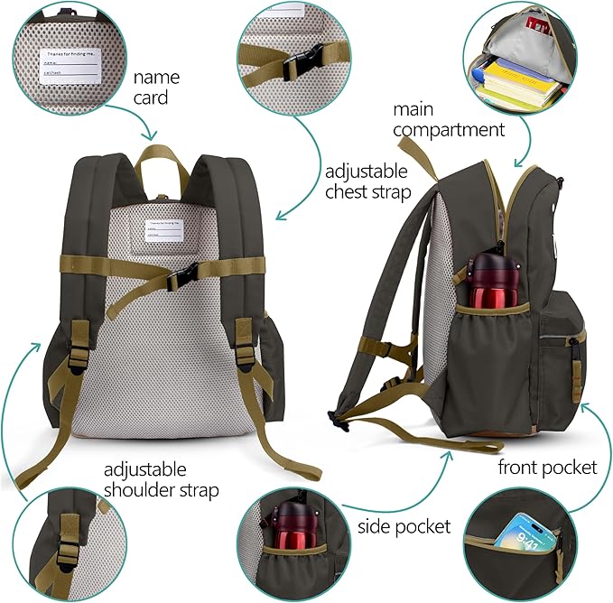 Toddler Backpack for Boys 2-5: Preschool Kindergarten Backpack - 13" Daycare Backpack Fit A4 Folder