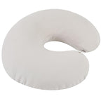 Onacosht 100% Organic Cotton Nursing Pillow Cover Soft Breathable Jersey Feeding Pillow Slipcover Fits Standard Infant Nursing Pillow for Baby Boy and Girl, Fog