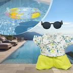 2 Sets Doll Clothes for 17cm Doll, Cute Doll Clothes and Accessories, Outfit Sets 2025 Fashion Style (Holiday, 18Inch)