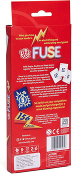 Card Game - Fletter Fuse, Fast-paced Word Game for All Ages, Fun for Family Game Night, Vocabulary Building, Gifts for Kids Ages 8, 9, & 10 Years