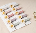 Hair Clips for Girls Women Toddler Baby,Assorted 20Pcs Flower Daisy Fabric Fully Lined Small Alligator Clips Hair Accessories for Teens Child Kids with Thick Thin Hair Gifts