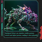 Adult 3D Metal Puzzle, Chameleon Metal Model Set, 3D Metal Adult Puzzle Chameleon Building Blocks, DIY Mechanical Model Set- High-end Gifts for Men