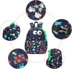 Toddler Backpack Waterproof 3D Little Dinosaur Design-Cute Animal Cartoon Unisex Mini for School Travel Daycare-Lightweight Kids Backpack for Boys & Girls Ages 1-5 Years