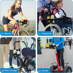 Accmor Universal Cup Holder, Stroller Cup Holder, 360° Rotatable Large Caliber Designed Bottle Holder for Stroller, Bike, Wheelchair, Walker, Scooter