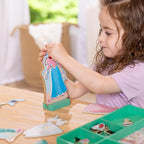 Melissa & Doug Disney Princess Ariel Magnetic Dress-Up Wooden Doll Pretend Play Set (30+ Pieces)