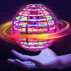 Flying Orb Ball (Pink, 2025 Upgraded) with Dazzling Lights, Magic Hover Spinner, Boomerang Drone, Floating Cosmic Globe, Kids Outdoor Toys for 6 7 8 9 10 Year Old Boys Girls