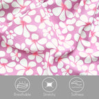 Nursing Pillow with 2 Piece Removable Ultra Soft&Stretchy Cover,Nursing Pillows for Breastfeeding,Tummy time and Baby Sitting Support,Leaves Pattern