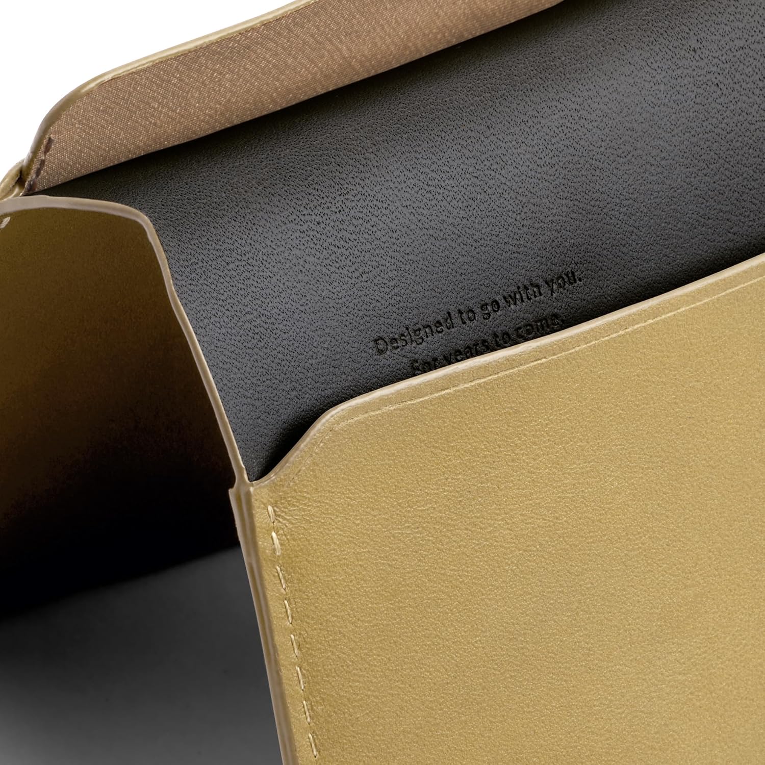 Bellroy Passport Cover (slimline travel wallet/pouch with card slots and space for cash plus travel documents) - Mustard
