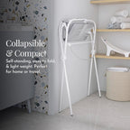 Evolur Supple Baby Spa Set – Complete Newborn Bath Essentials Kit with Baby Bathtub, Hammock Seat and Metal Frame | Infant Bath & Spa Gift Set for Baby Showers & New Parents