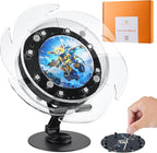 STEM DIY Toys Hand Assembly Electronic Spin The Wheel | Science Craft Kit for Kids Ages 8-9-10-11-12-13-14-15+ Years Old | Educational Gifts for Boys&Girls | Video Guide (Fire Wheel-Rumble Meow)