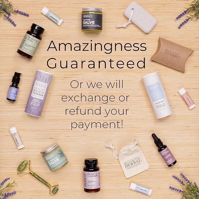 Baby Salve, Diaper Balm Ointment, Newborn Salve, Natural Baby Cream with Calendula, 1 oz Travel Size, Ora's Amazing Herbal