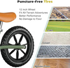 Toddler Balance Bike Toys for 2 to 5 Year Old Girls Boys Adjustable Seat and Handlebar No-Pedal Training Bike Best Gifts for Kids