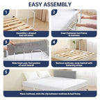 Bed Guard Rail for Toddlers, 23.6inch Foam Padded Side Rails for Queen King Twin Full Size Bed, Bedrail for Toddler, Bed Railing