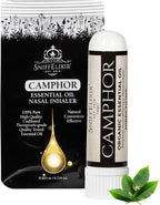 Chest Congestion & Mucus Relief Nasal Inhaler - Vapor Stick with Organic Camphor for Cough Support