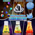 250 Experiments Kits for Kids, Science S.T.E.M Projects Scientific Toys for Boys Girls Gifts Ideas Birthday Christmas, Erupting Volcano, Planet, Bouncy Ball,Chemistry Scientist Set