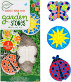 Creative Roots Paint Your Own Butterfly, Ladybug & Sun Stepping Stone by Horizon Group USA, 1 box of 3 count