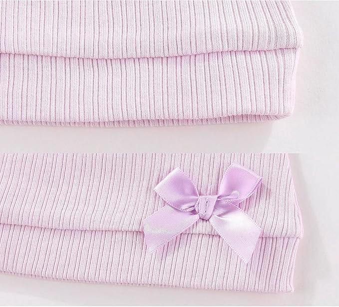 Newborn Baby Boy Girl Caps Mittens Socks Set Cotton Baby Essentials Accessories (Hats+Gloves+Socks)