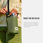 Black+Blum Insulated Bottle Bag - Made with Recycled PET and BPA Free - Bottle Bag for On The Go