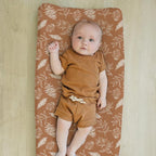 BROLEX Changing Pad Covers for Baby: Boy Girls Ultra Stretchy Soft 2 Pack, Squirrel Foliage