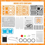 STEM 13-in-1 Education Solar Robot Toys for Age 8-12, DIY Building Science Experiment Robots Kit Birthday Gifts for 8 9 10 11 12 Years Old Boys Girls Kids Teens, Solar Powered by The Sun