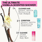 Pacifica Island Vanilla Body Wash Aloe + Hyaluronic Acid, Daily Cleansing, Bath & Shower Gel, Essential Oils, Clean, Vegan + Cruelty & Paraben Free, Clean Beauty Vegan Dermatologist Tested, 12 Fl Oz