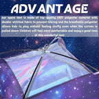 Space World Kids Play TentSpaceship Tent for Kids, Foldable Pop Up Indoor Outdoor Party Spaceship Playhouse Tent Toy for Boys Girls-47 * 47 * 41 (Dark Purple)