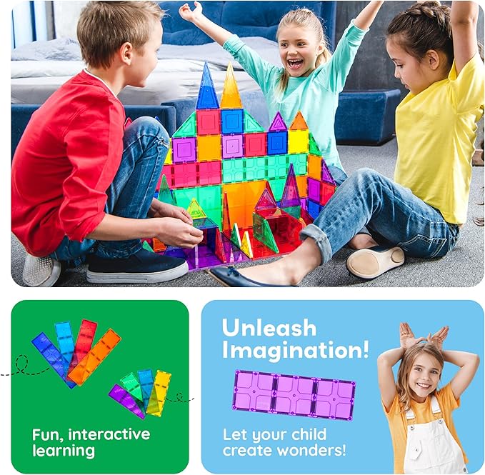 PicassoTiles 12pc Supersized Magnetic Building Tile Base Plate Jumbo XL Foundation Stabilizer Boards STEM Engineering Construction Kit for Kids Educational Learning Toy Magnet Blocks Stacking Set PT12