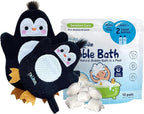 TruKid Unscented Bubble Podz & BubbleGlove Set – Fragrance-Free Pods and 2 Wash Gloves for Gentle Bathing