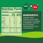 GoGo squeeZ Organic Applesauce and Fruit Puree Apple Strawberry, 3.2 oz (Pack of 48), Unsweetened Organic Fruit Snacks for Kids, Gluten Free, Nut Free and Dairy Free, Recloseable Cap, BPA Free Pouches