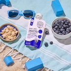 Serenity Kids 6+ Months Dairy Free Smoothie Baby Food - USDA Organic - Grass Fed Collagen Protein - 3.5 Ounce BPA-Free Pouch - Berry Butternut Protein Smoothie Baby Pouches - 6 Count