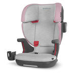 UPPAbaby Alta V2 High Back Booster Seat/Seven-Position, Active Support Headrest for Growing Children/SecureFit Integrated Belt Guide + Positioner/Cup Holder Included/Iris (Grey Mélange/Lavender)