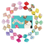 LUV HER Special Squishmallows Hair Accessories for Girls -18pc Hair Bow with Aligator Clips, Age 8+