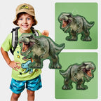 WERNNSAI Dinosaur Piñata - Jungle Dinosaur Piñata Bundle with Blindfold and Bat for Kids Boys Jungle Dinosaur World Birthday Party Decorations Family Games Dino Theme Party Supplies